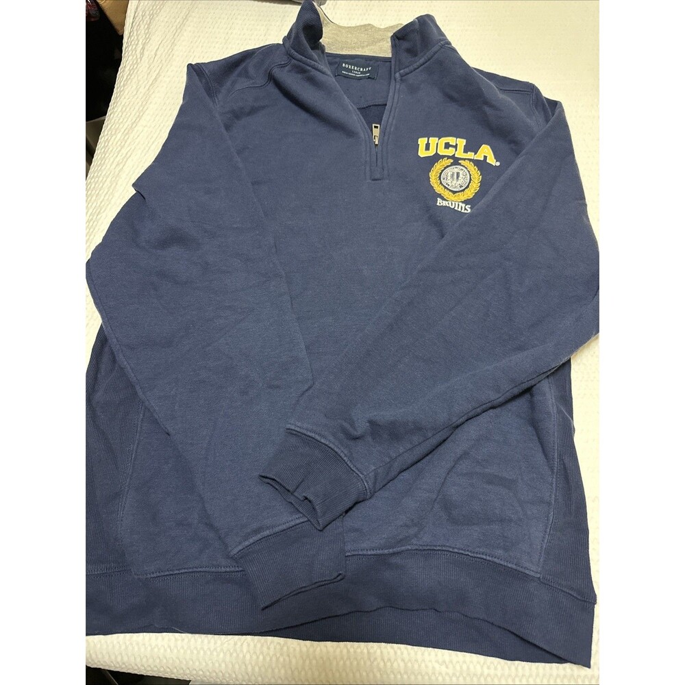 UCLA Bruins L Boxercraft Sweater With Zipper